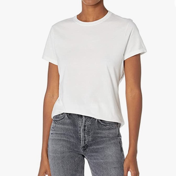 “love” white custom t-shirt with red glitter heart - Picture 4 of 5